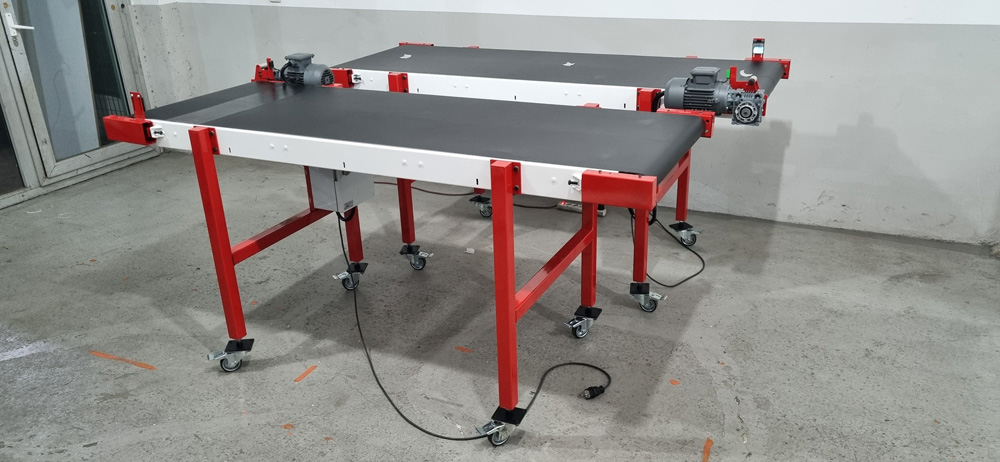 Flat Type PVC Belt Conveyors