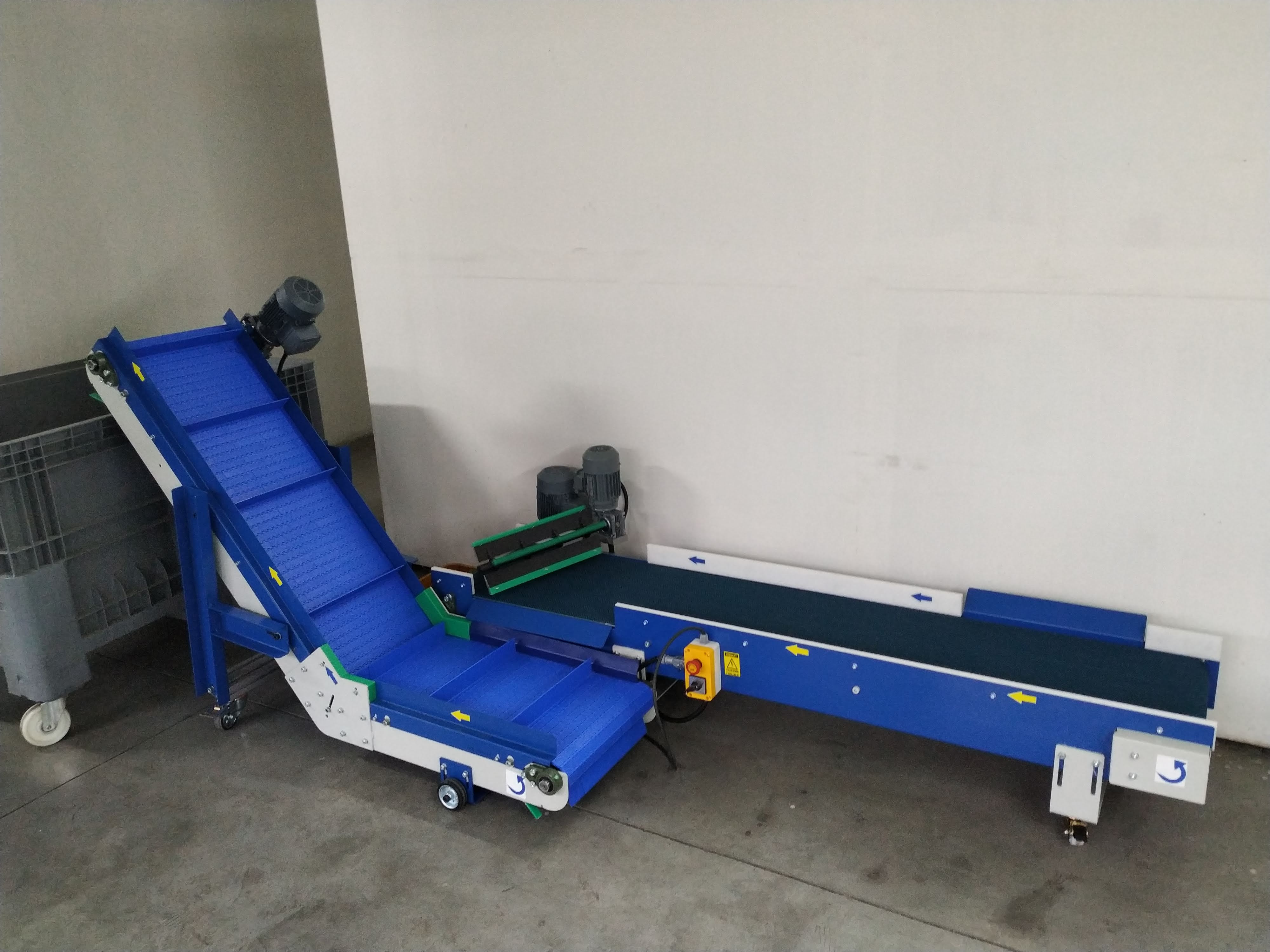 L Type Modular Belt Conveyors